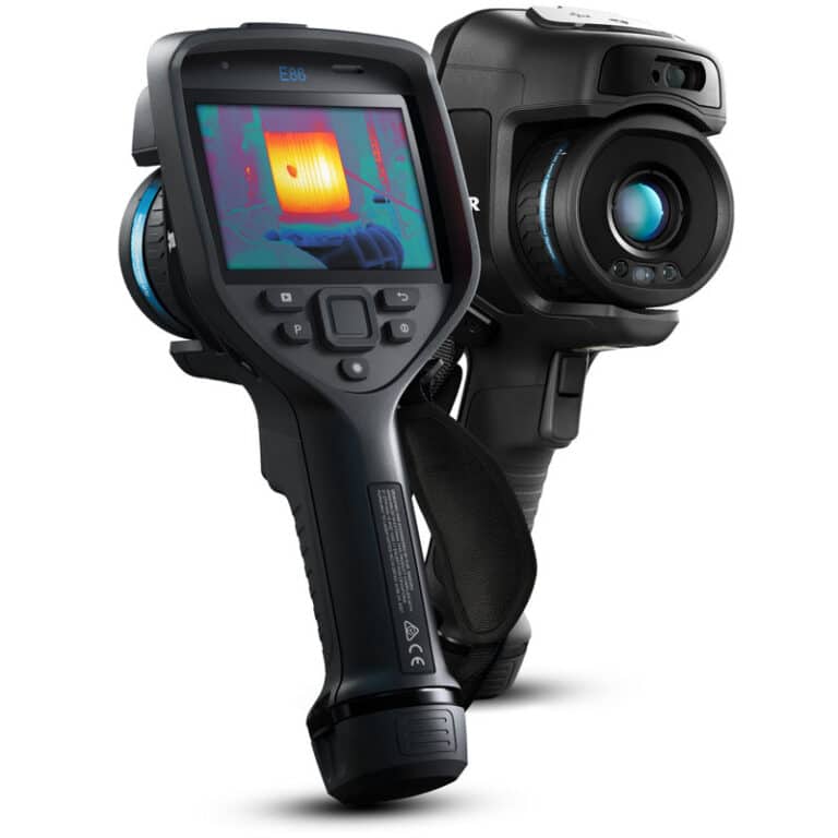 FLIR E86 thermal imaging camera handheld thermography