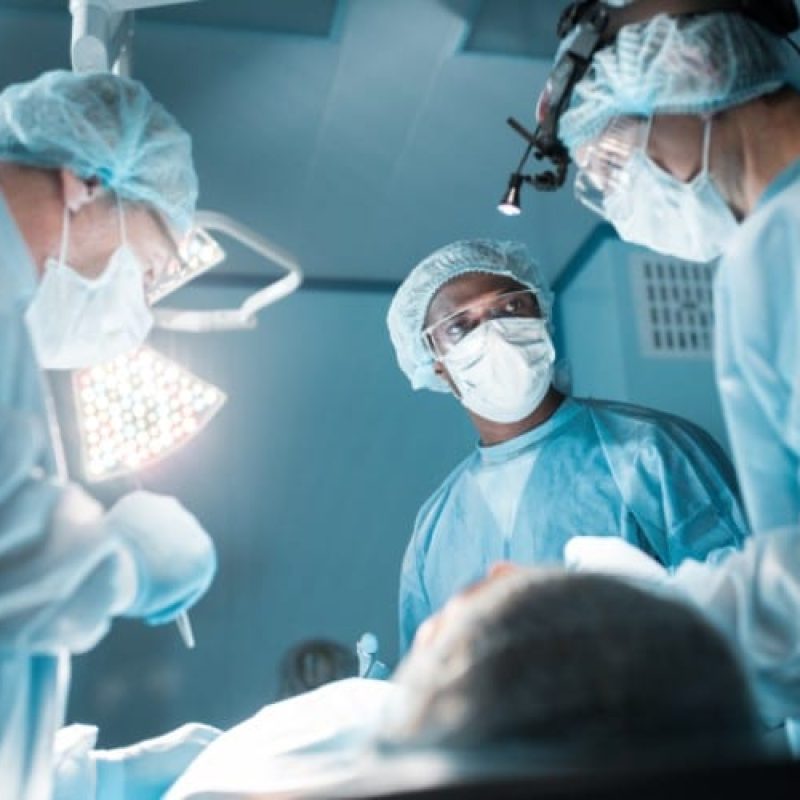 Air quality in operating rooms